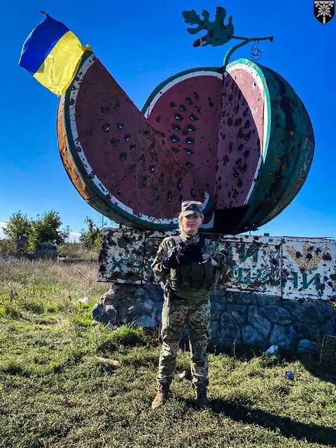 Watermelon monument, Osokorivka