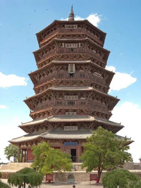 Pagode Sakyamuni du temple Fogong