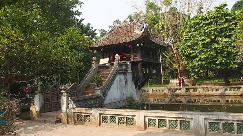 Pagode au pilier unique
