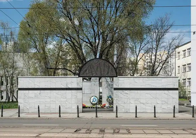Monument de l'Umschlagplatz