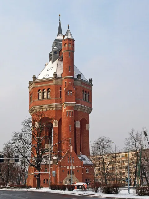 Château d'eau de l'allée Wiśniowa de Wrocław