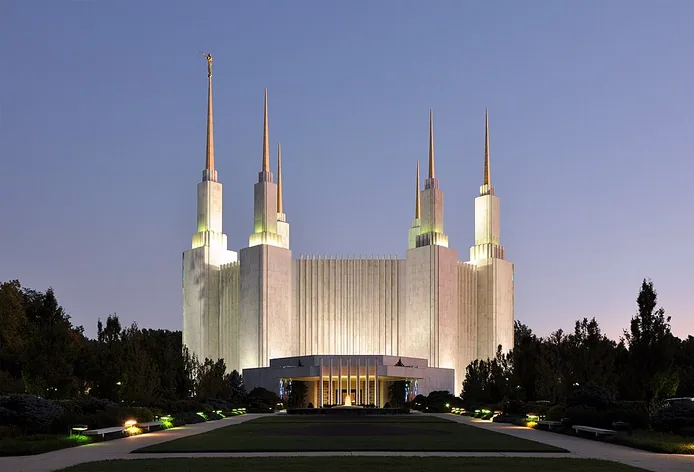Temple mormon de Washington