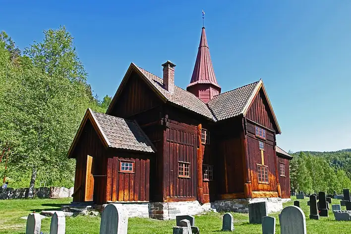 Stavkirke de Rollag