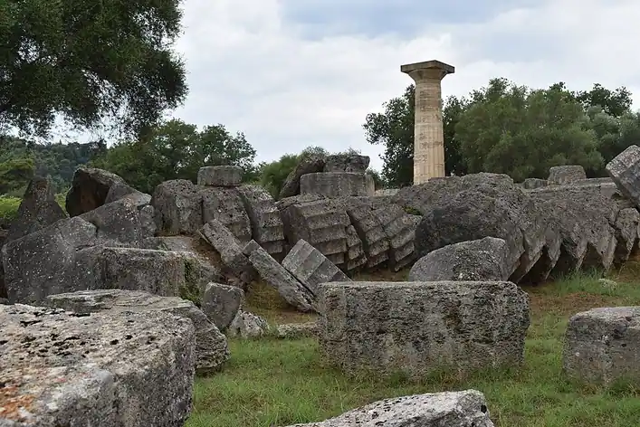 Temple de Zeus à Olympie