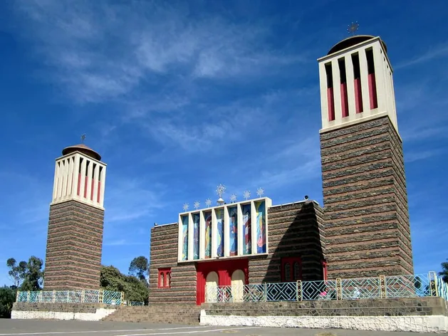 Cathédrale copte Enda Mariam
