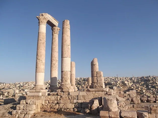 Temple d'Hercule à Amman