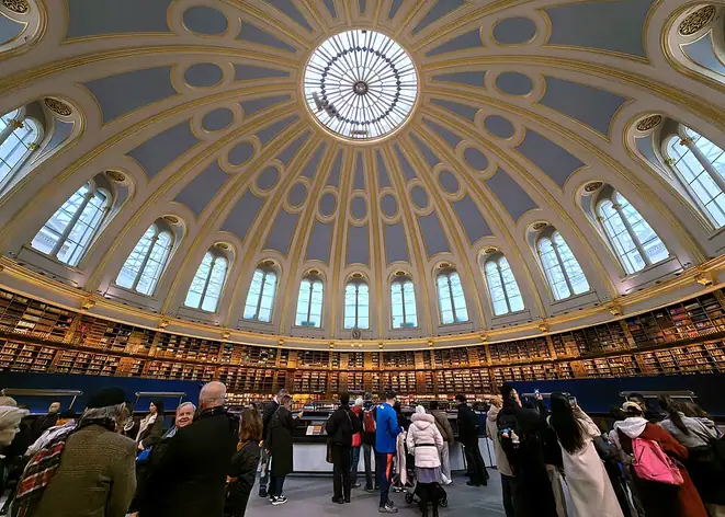Salle de lecture du British Museum