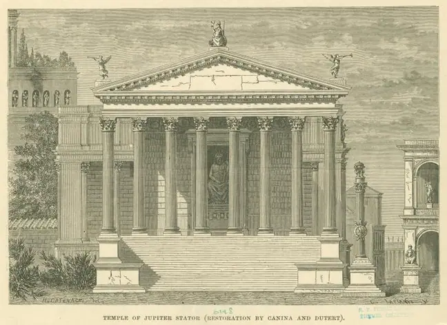 Temple de Jupiter Stator