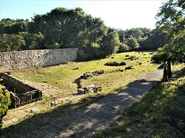 Temple d'Artémis à Corfou