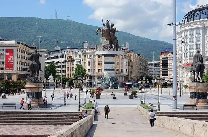 Place de Macédoine