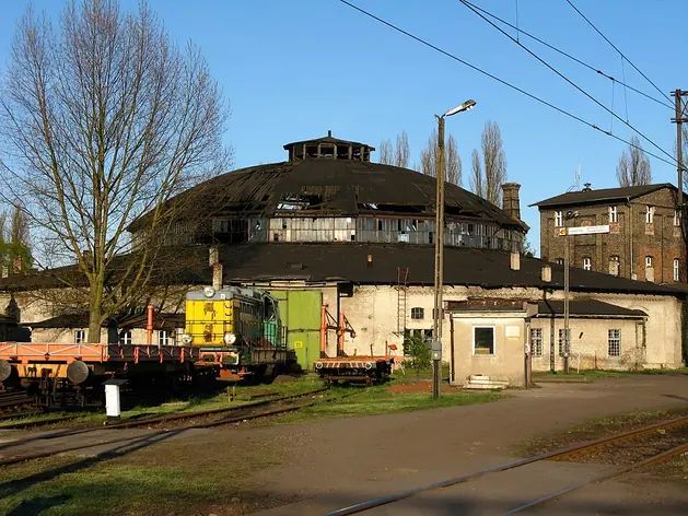 Rotonde ferroviaire de Piła