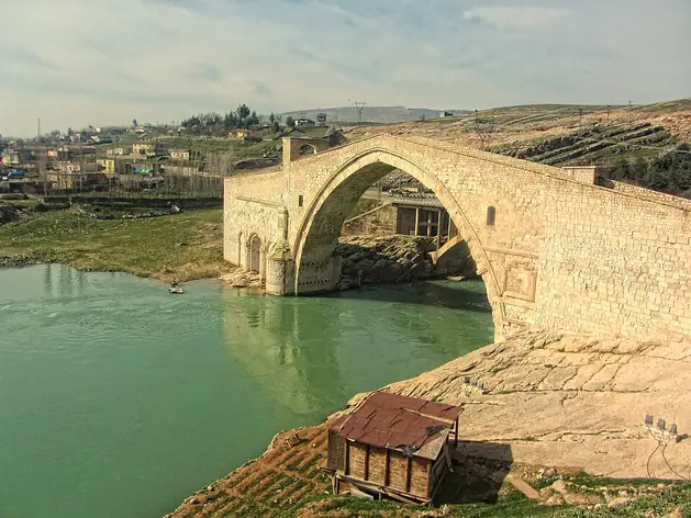Pont de Malabadi à Silvan-Diyarbakır