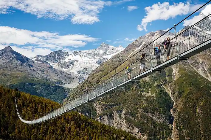 Passerelle suspendue Charles Kuonen