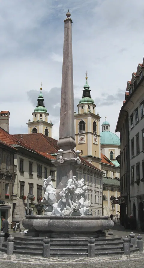 Fontaine des Trois Fleuves de la Carniole