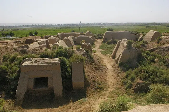 Buddhistic cloister of Ajina-Tepa
