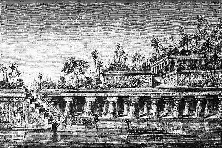 Jardins suspendus de Babylone