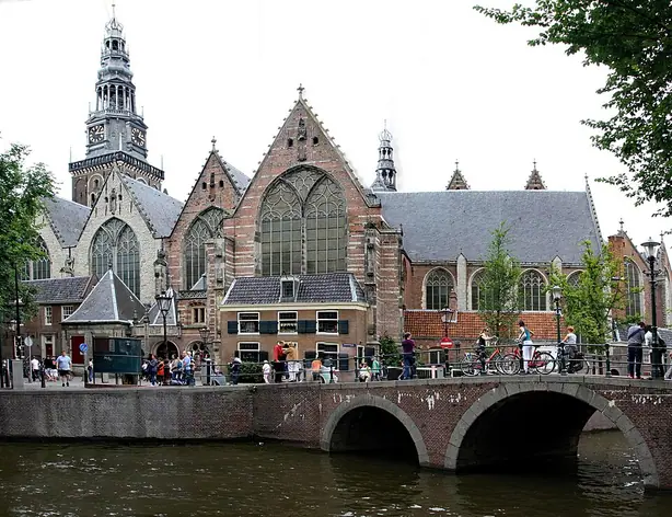 Vieille église d'Amsterdam