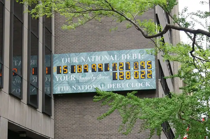 Compteur de la dette publique