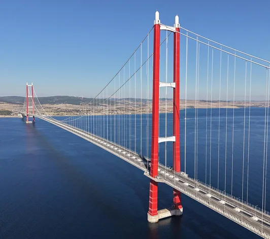 Pont du détroit des Dardanelles