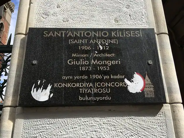Église Saint-Antoine-de-Padoue d'Istanbul