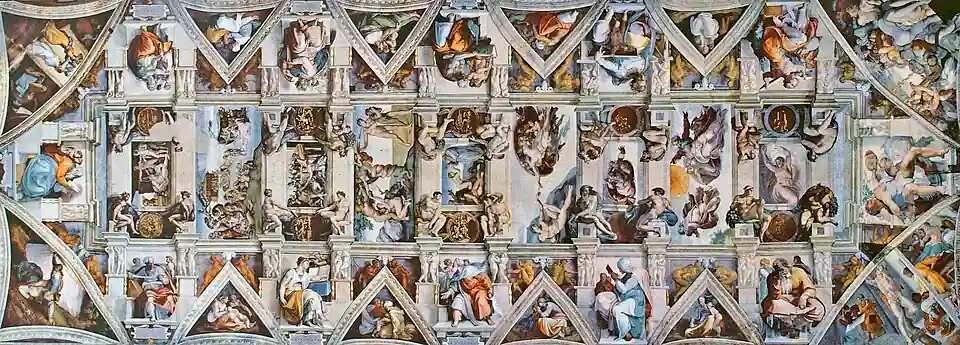Plafond de la chapelle Sixtine