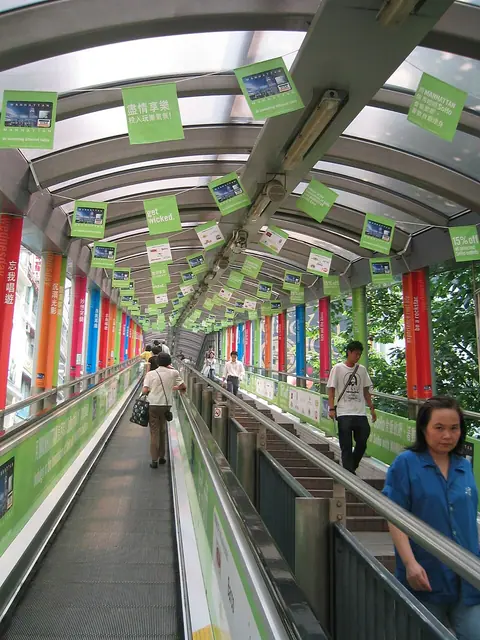 Central–Mid-levels escalators